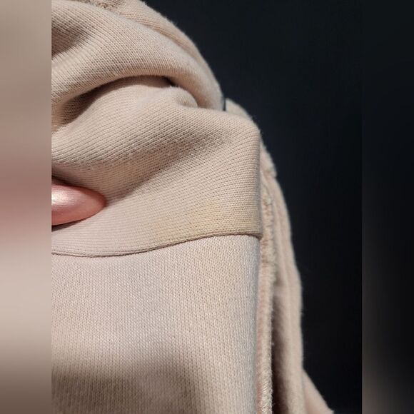 Alo Yoga Distressed Peach Hoodie Unisex Sweatshirt - Picture 7 of 9